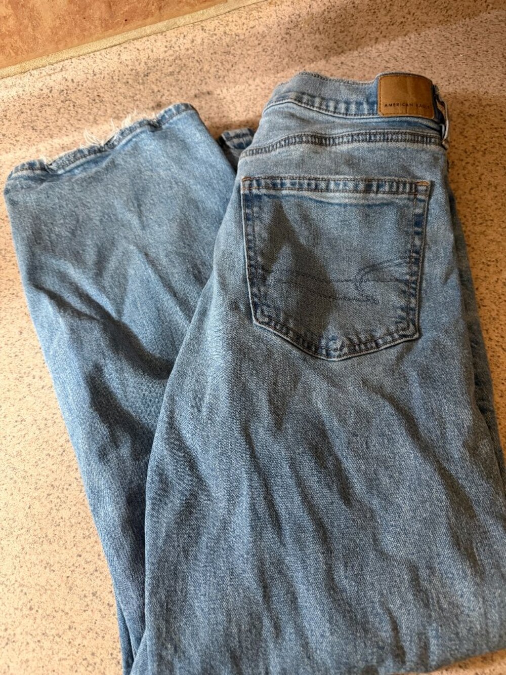 American Eagle Stovepipe Jeans - Light Wash - Size 6